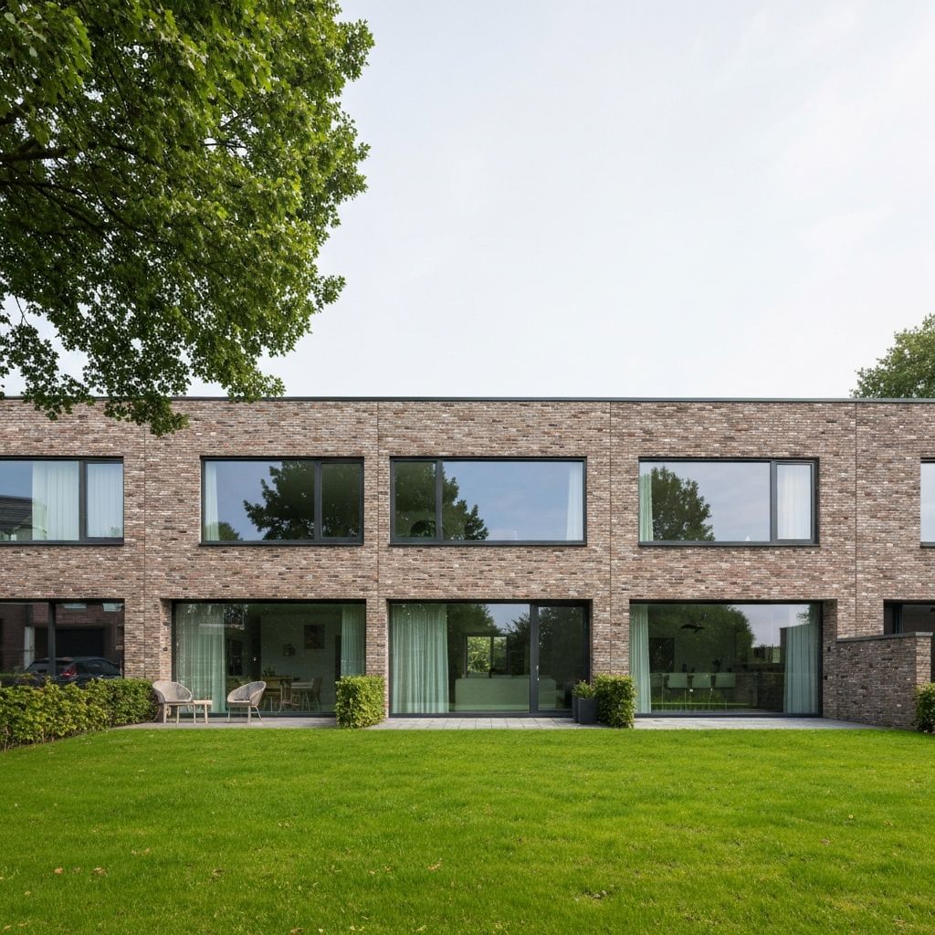 Moderne Nederlandse woning in Zoetermeer
